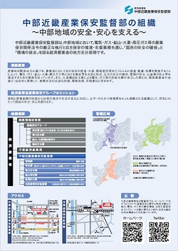 中部近畿産業保安監督部業務概要パネル01【PDF】